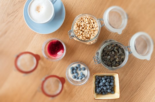 Frühstück mit Ausblick